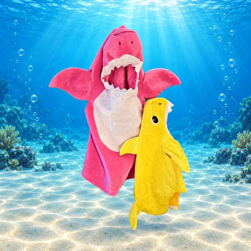 Pinkfong Baby Shark Adult & Kids Costume Matching Set Halloween Childrens C77